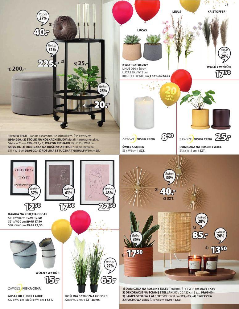 Gazetka promocyjna Jysk str. 23