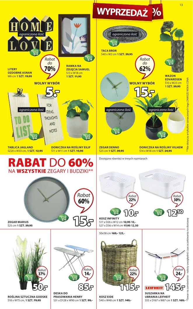 Gazetka promocyjna Jysk str. 13