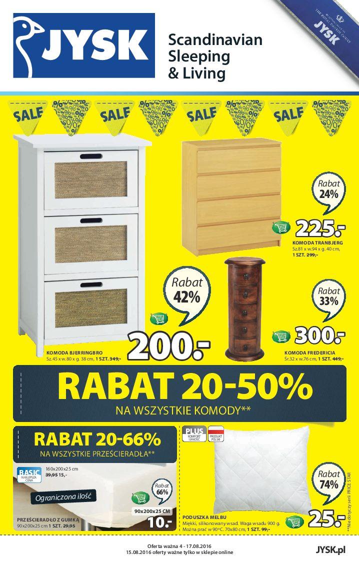 Gazetka promocyjna Jysk str. 1