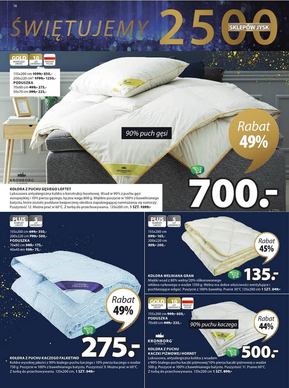 Gazetka promocyjna Jysk str. 16
