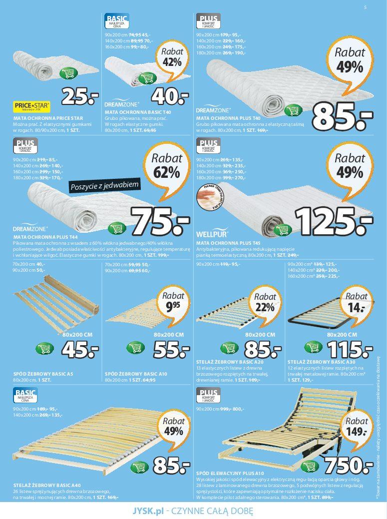 Gazetka promocyjna Jysk str. 5