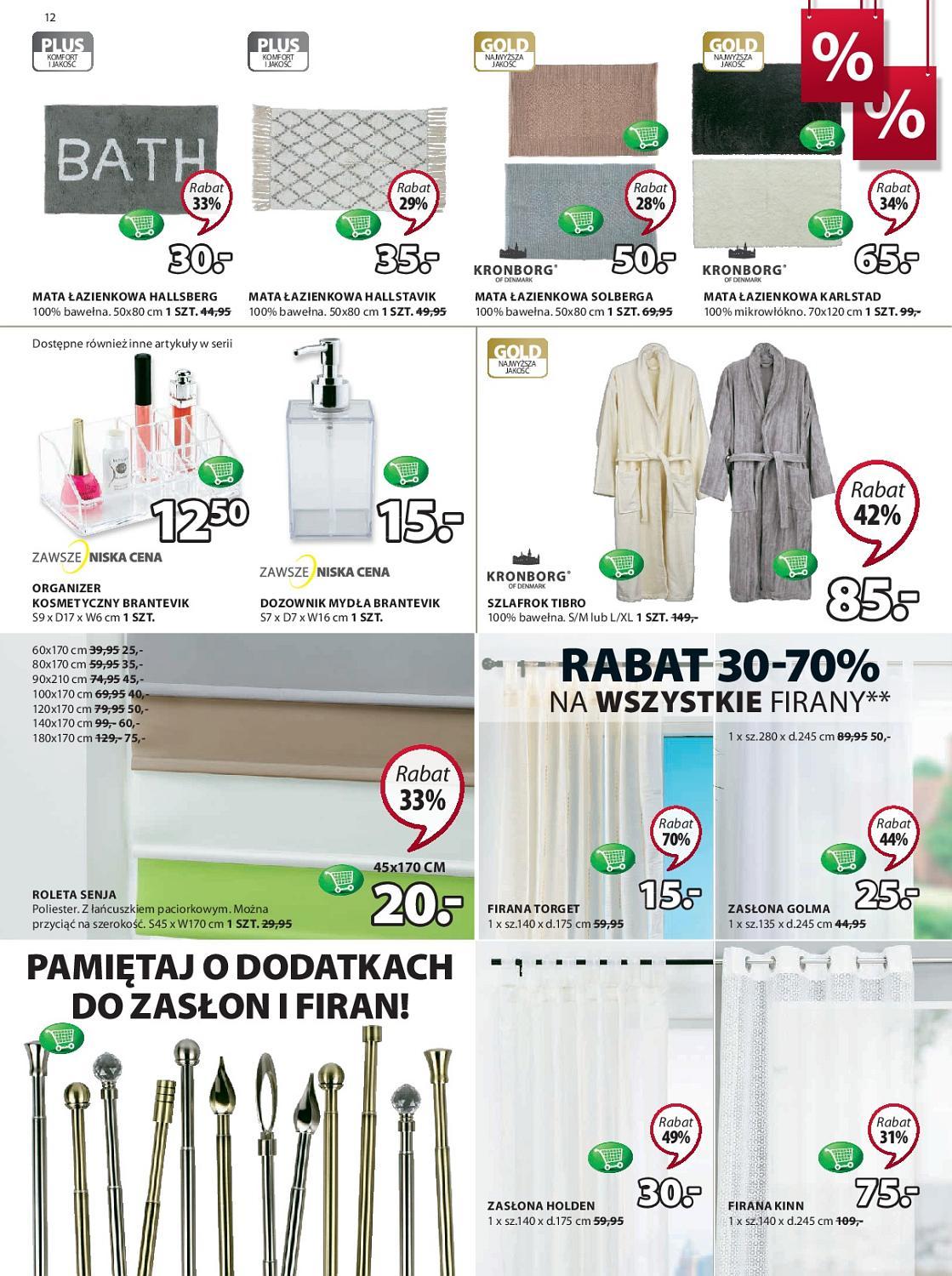 Gazetka promocyjna Jysk str. 12