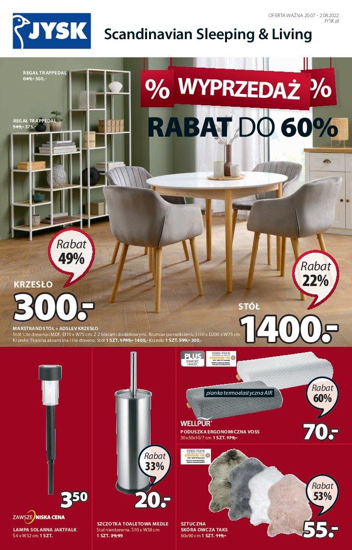 Gazetka promocyjna Jysk str. 1