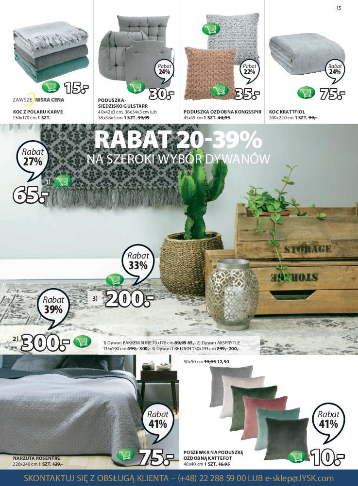 Gazetka promocyjna Jysk str. 15
