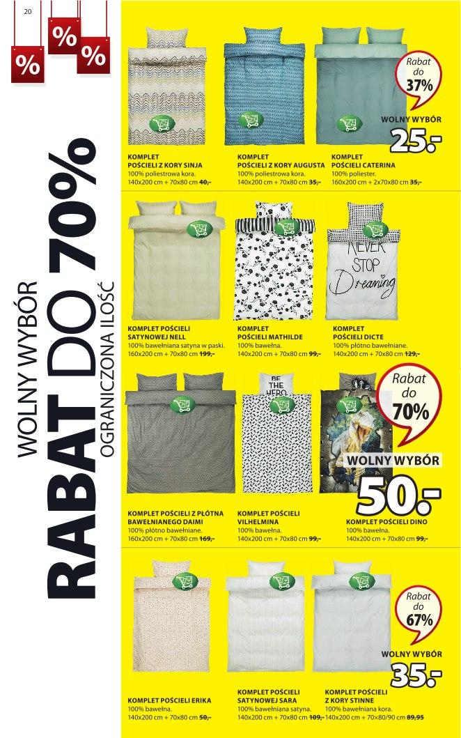 Gazetka promocyjna Jysk str. 20