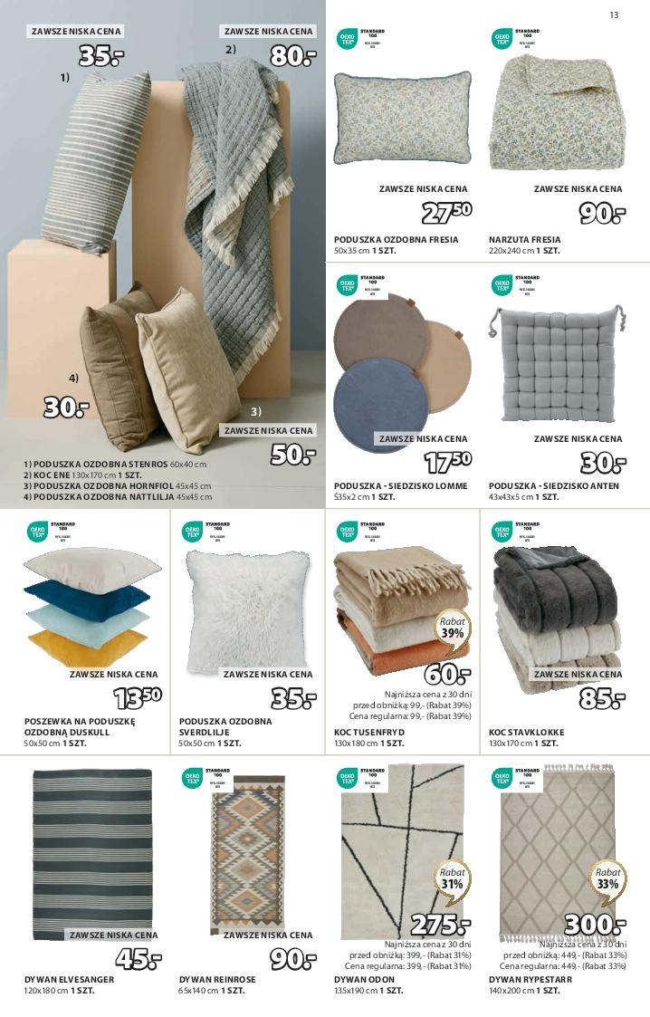 Gazetka promocyjna Jysk str. 13