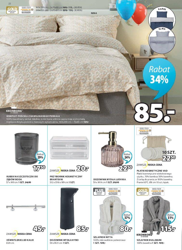 Gazetka promocyjna Jysk str. 22