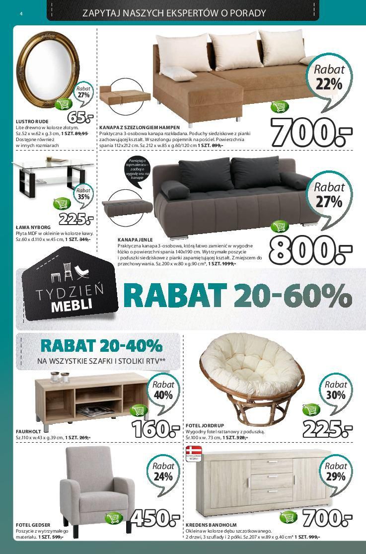 Gazetka promocyjna Jysk str. 4