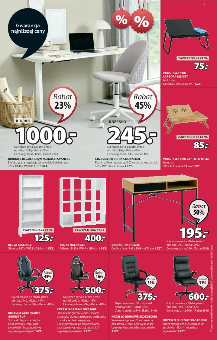 Gazetka promocyjna Jysk str. 7