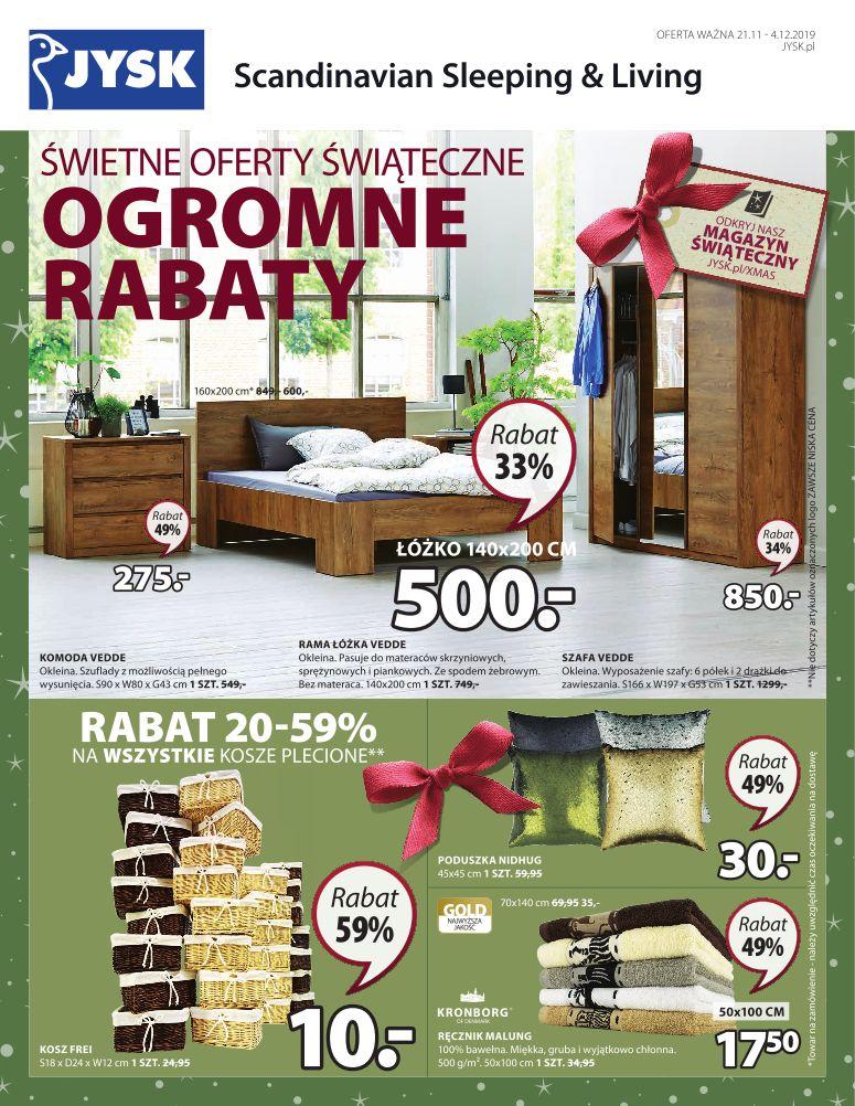 Gazetka promocyjna Jysk str. 1