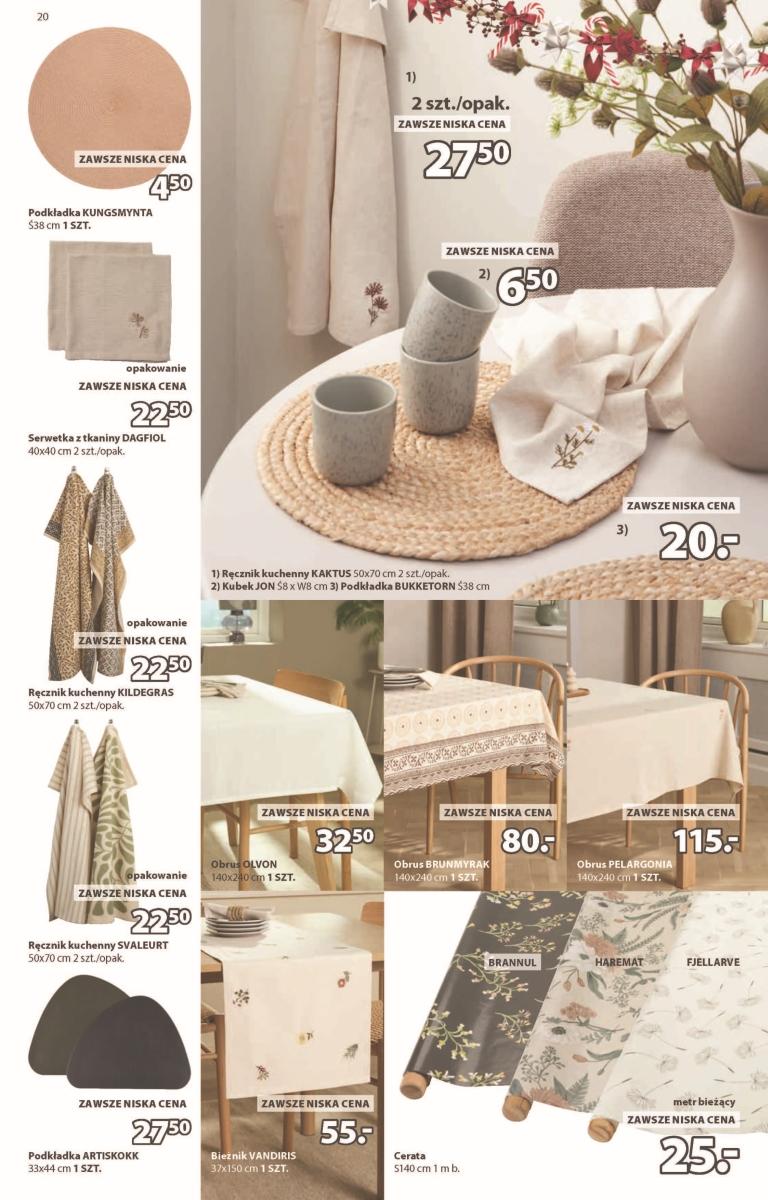 Gazetka promocyjna Jysk str. 20