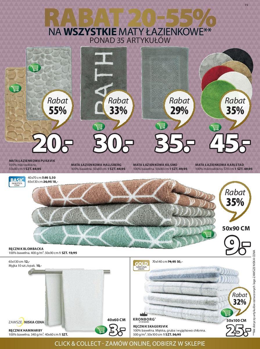 Gazetka promocyjna Jysk str. 19