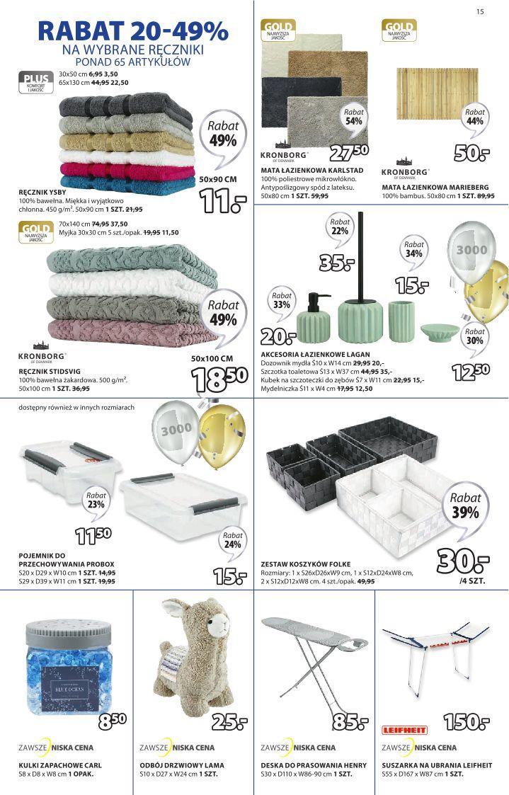 Gazetka promocyjna Jysk str. 15