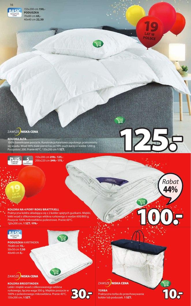 Gazetka promocyjna Jysk str. 16