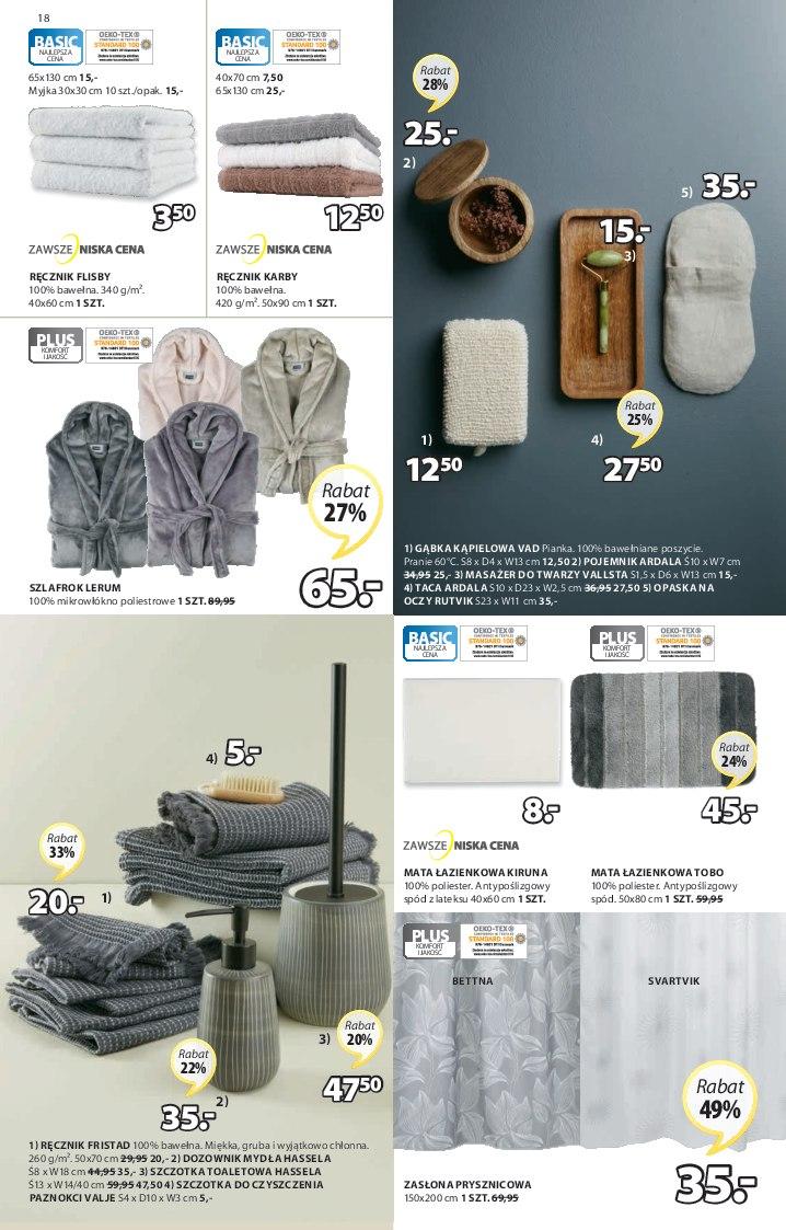 Gazetka promocyjna Jysk str. 18