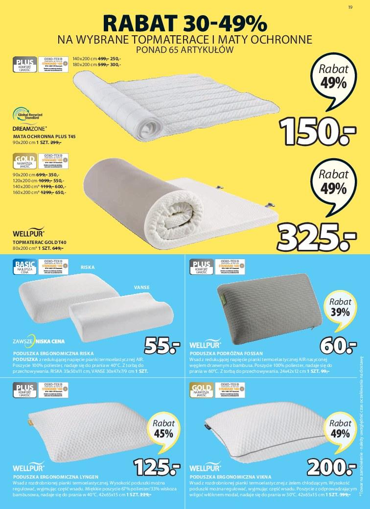 Gazetka promocyjna Jysk str. 19