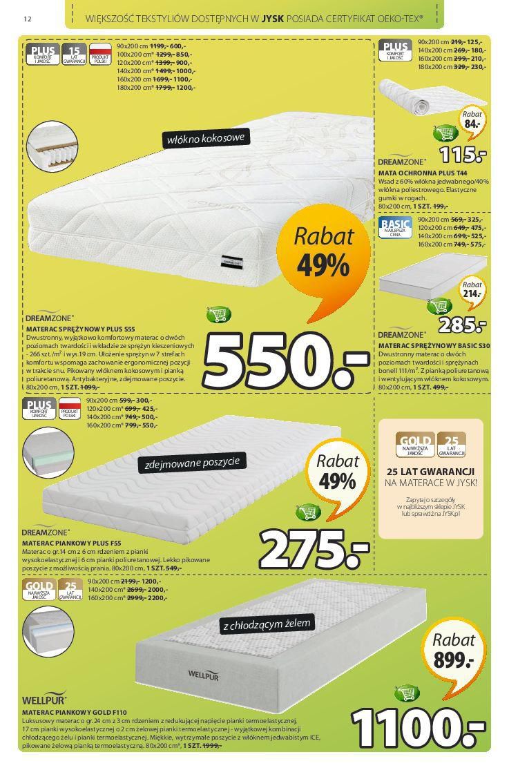 Gazetka promocyjna Jysk str. 12