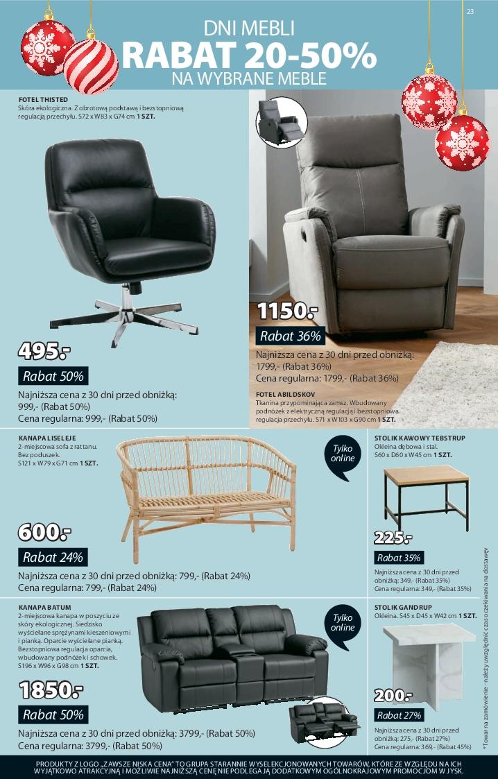 Gazetka promocyjna Jysk str. 23