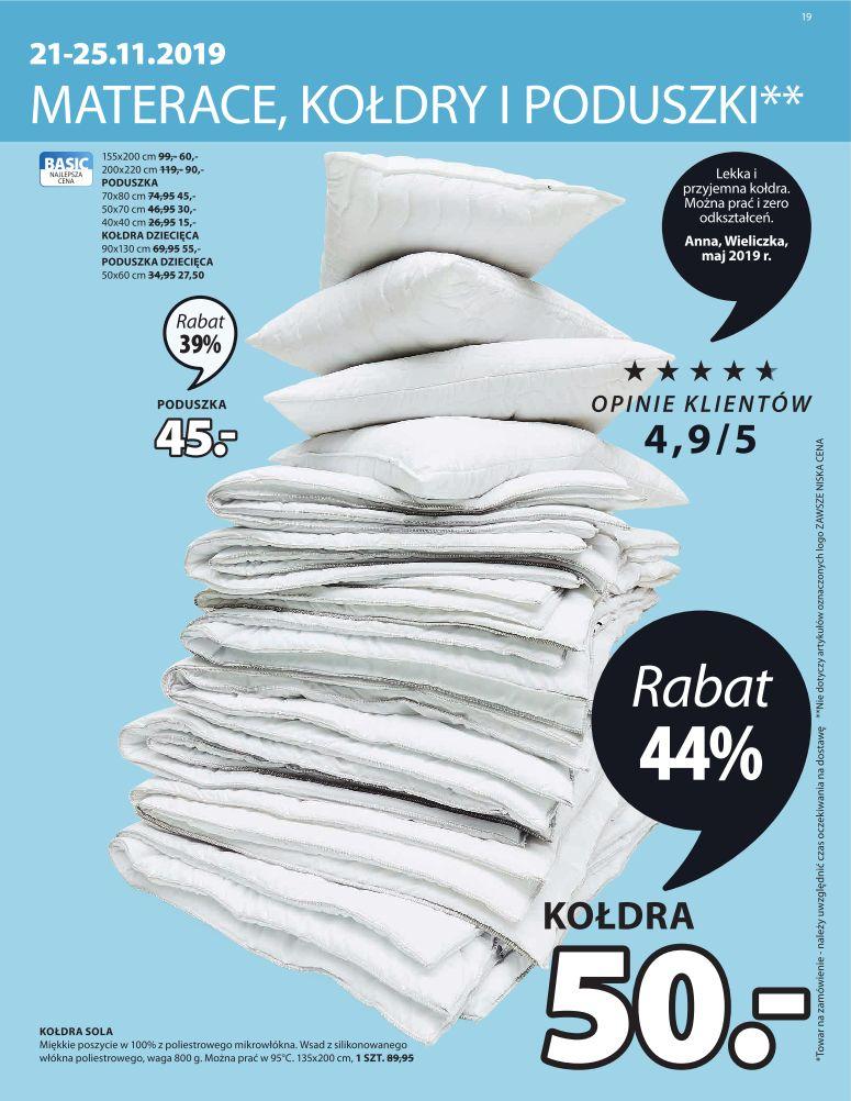 Gazetka promocyjna Jysk str. 19