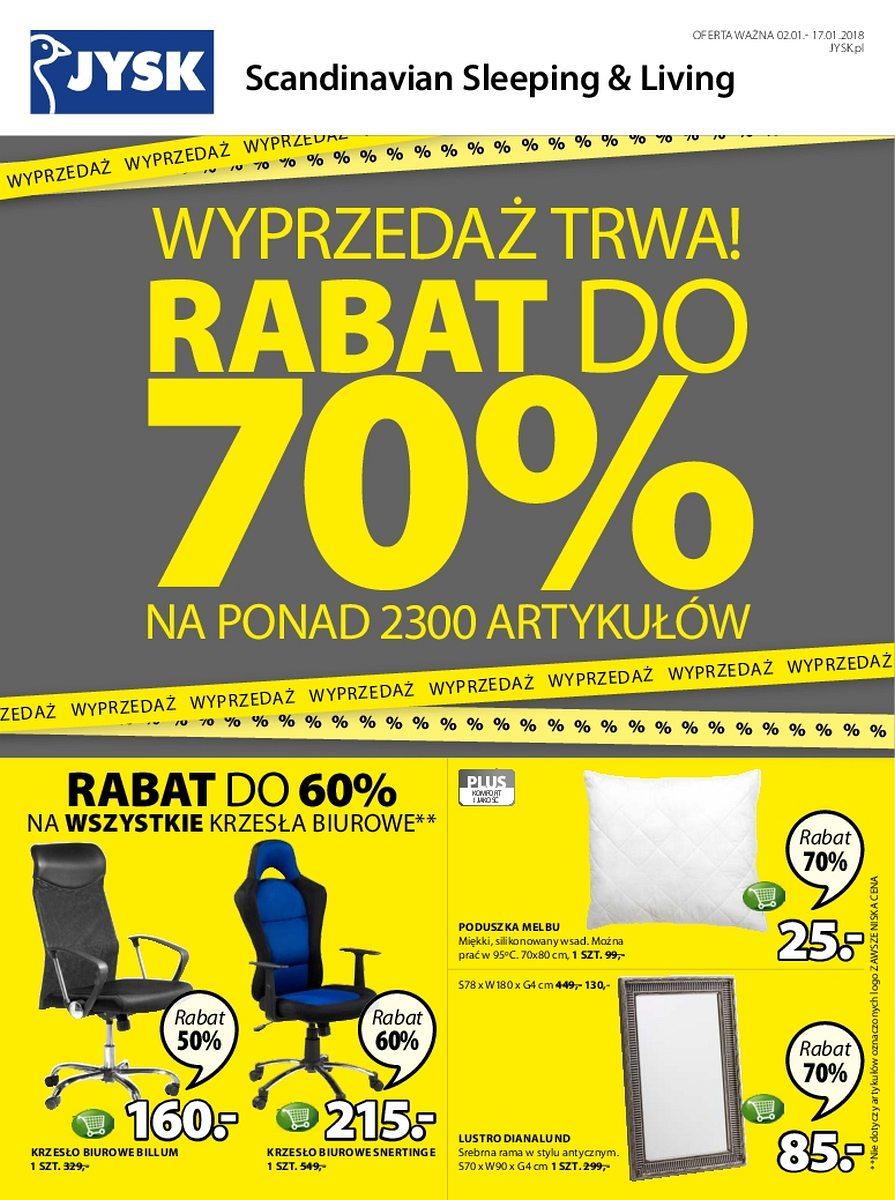 Gazetka promocyjna Jysk str. 1