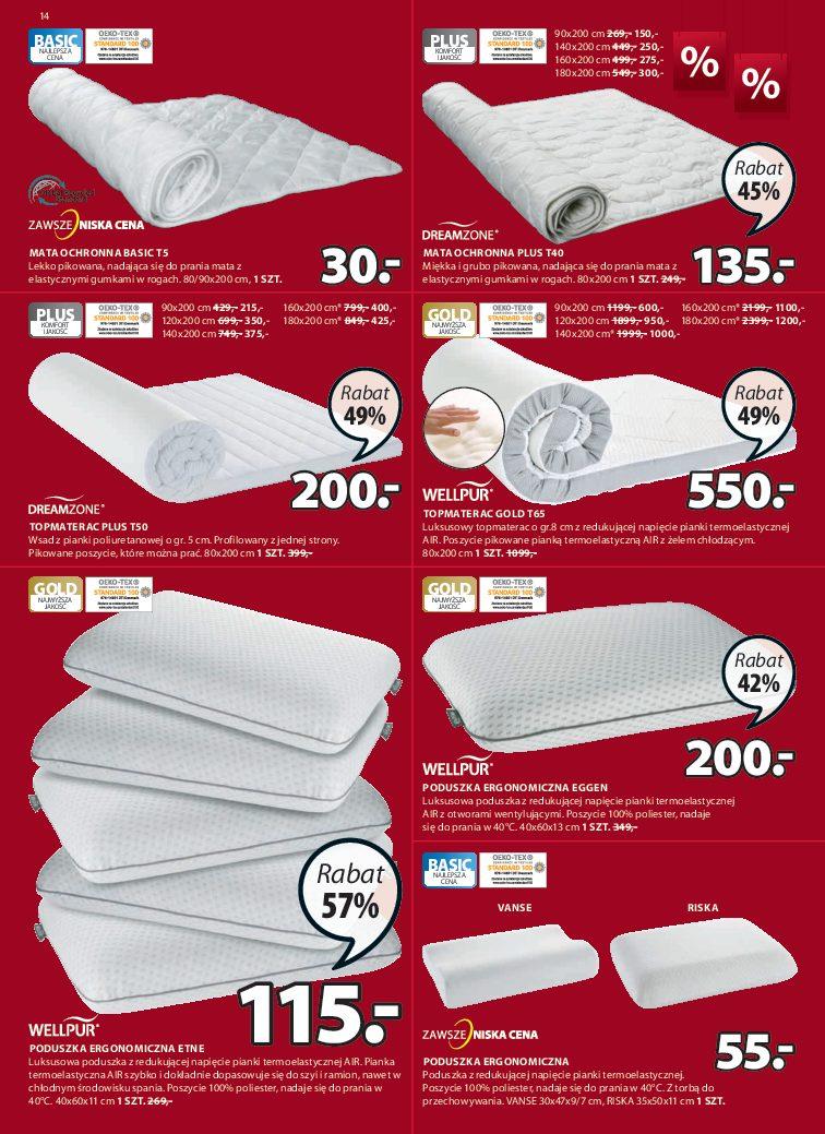 Gazetka promocyjna Jysk str. 14