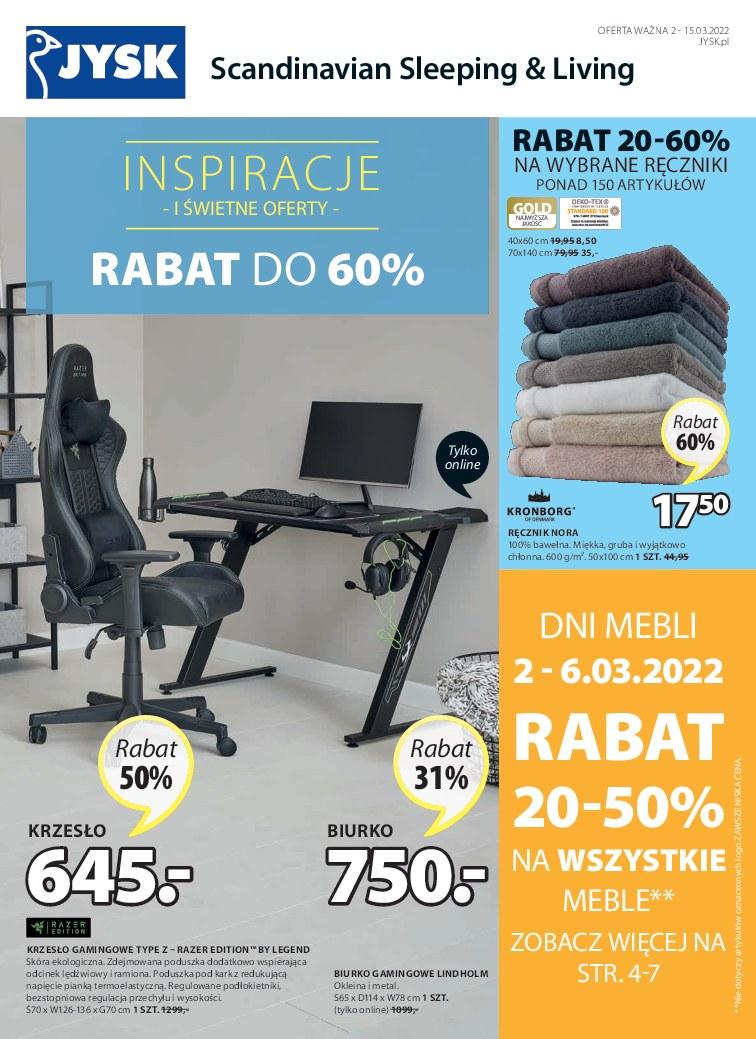 Gazetka promocyjna Jysk str. 1
