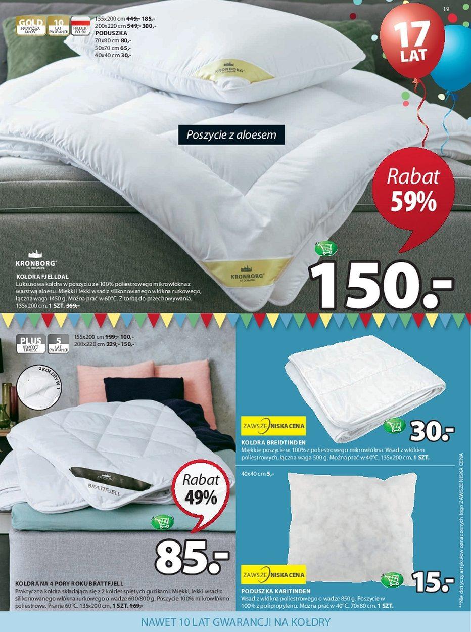 Gazetka promocyjna Jysk str. 19