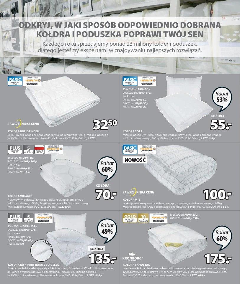 Gazetka promocyjna Jysk str. 2
