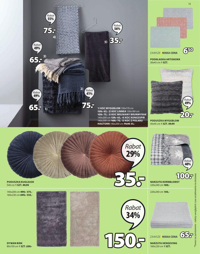 Gazetka promocyjna Jysk str. 13