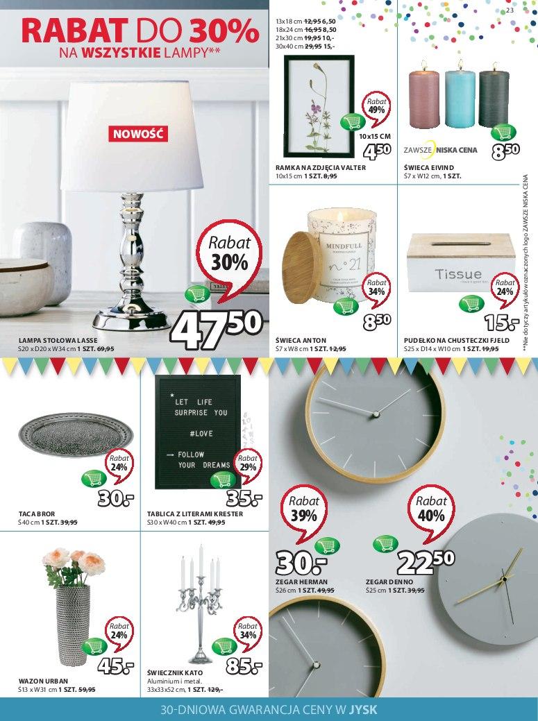 Gazetka promocyjna Jysk str. 23