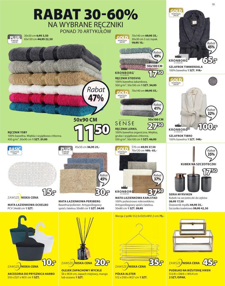 Gazetka promocyjna Jysk str. 19