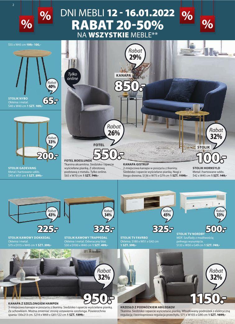 Gazetka promocyjna Jysk str. 2