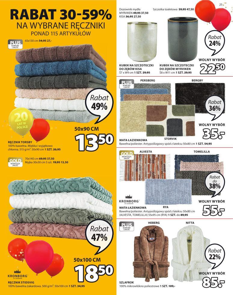 Gazetka promocyjna Jysk str. 25
