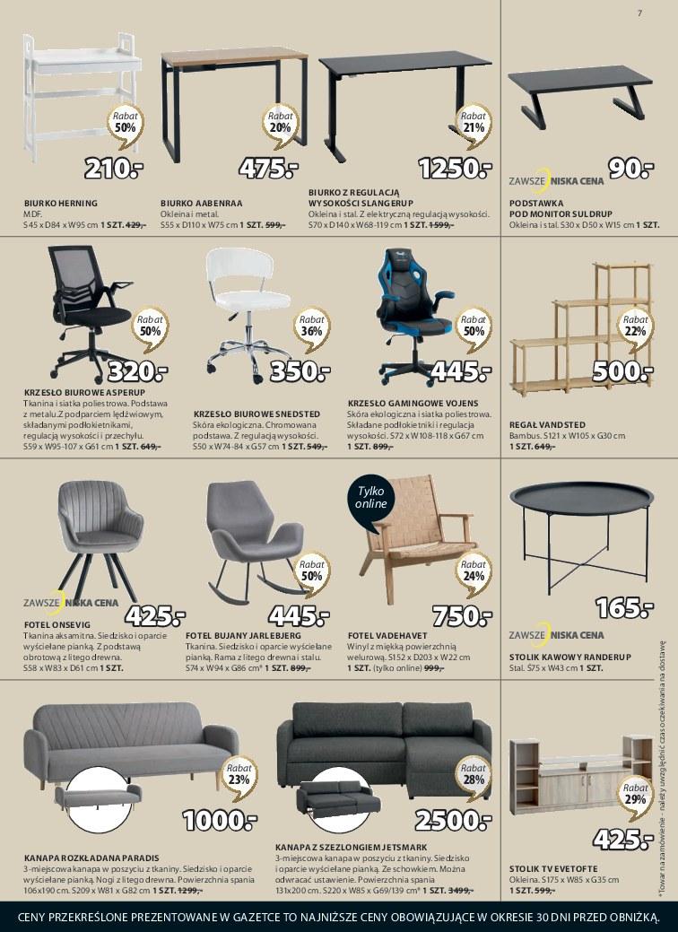 Gazetka promocyjna Jysk str. 7