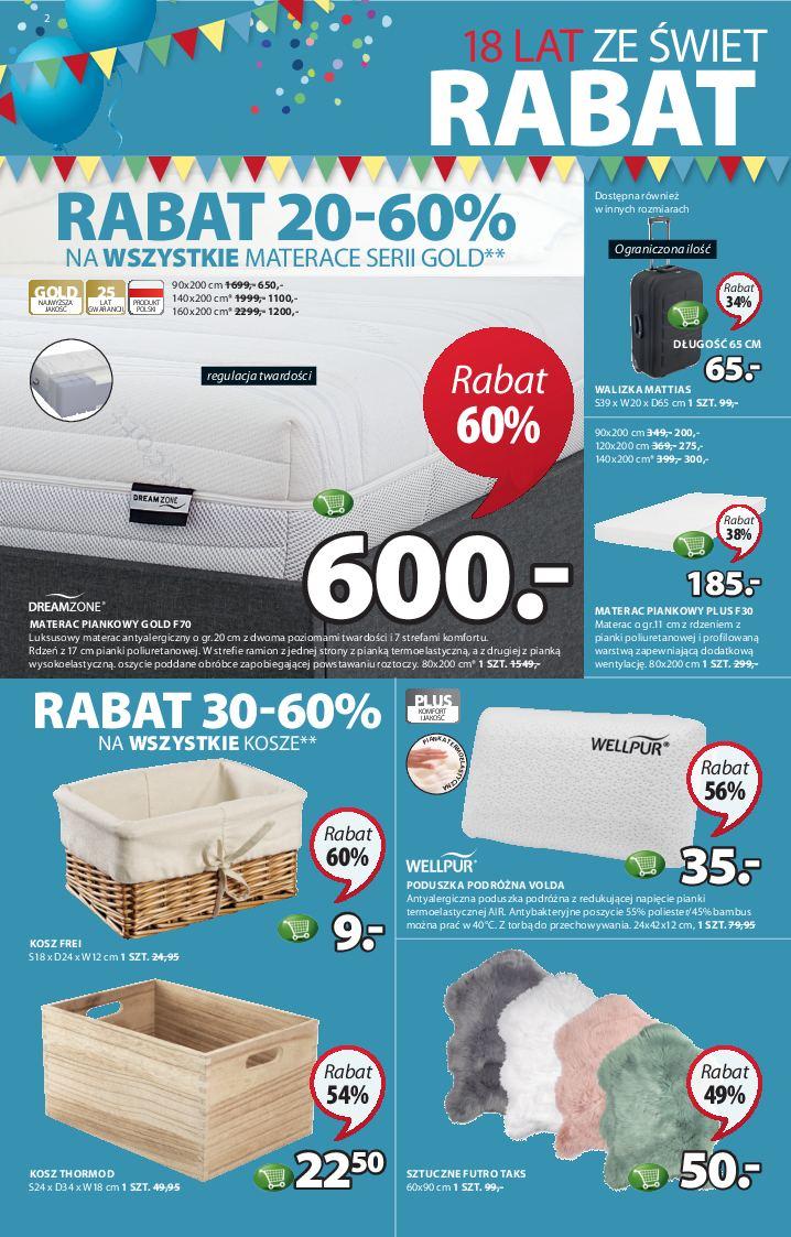 Gazetka promocyjna Jysk str. 2