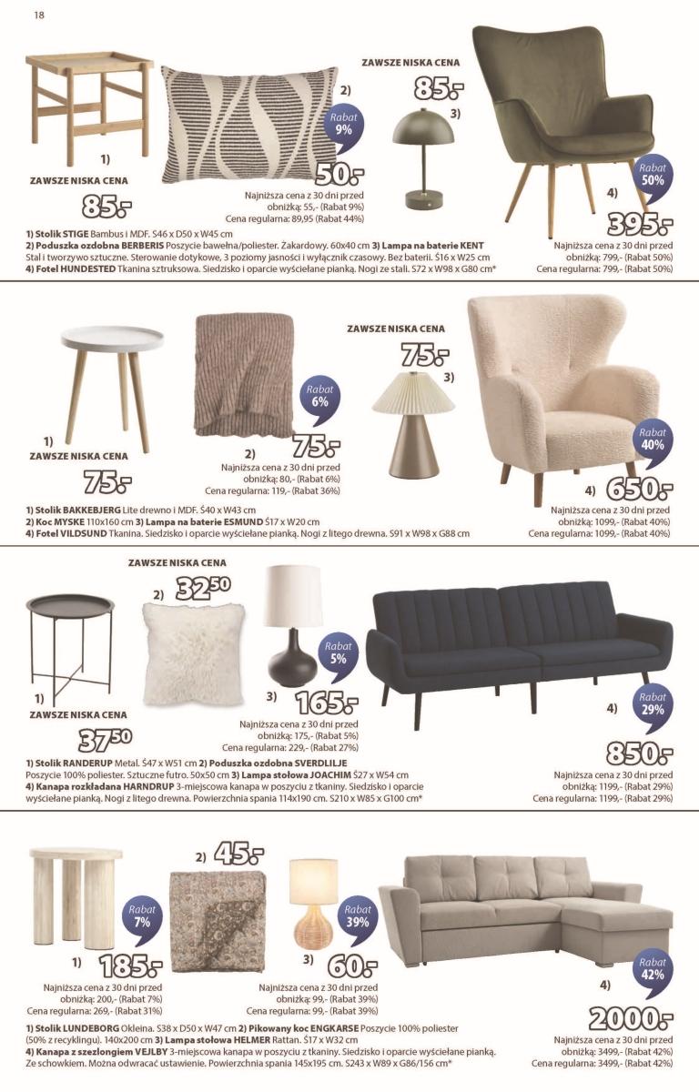 Gazetka promocyjna Jysk str. 18