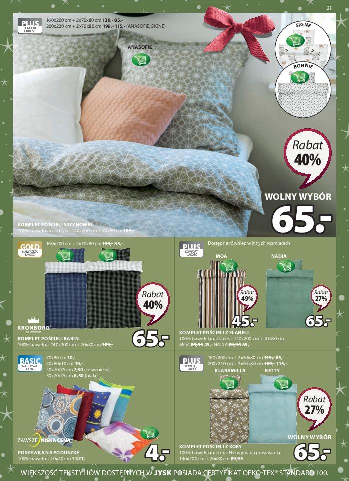 Gazetka promocyjna Jysk str. 21