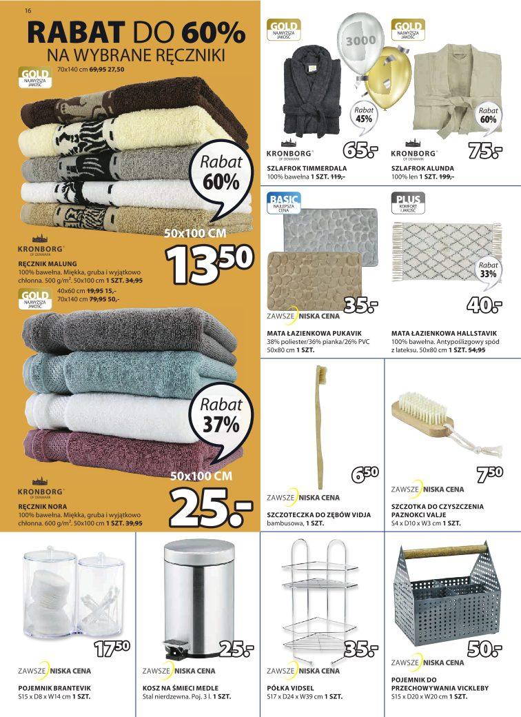 Gazetka promocyjna Jysk str. 16