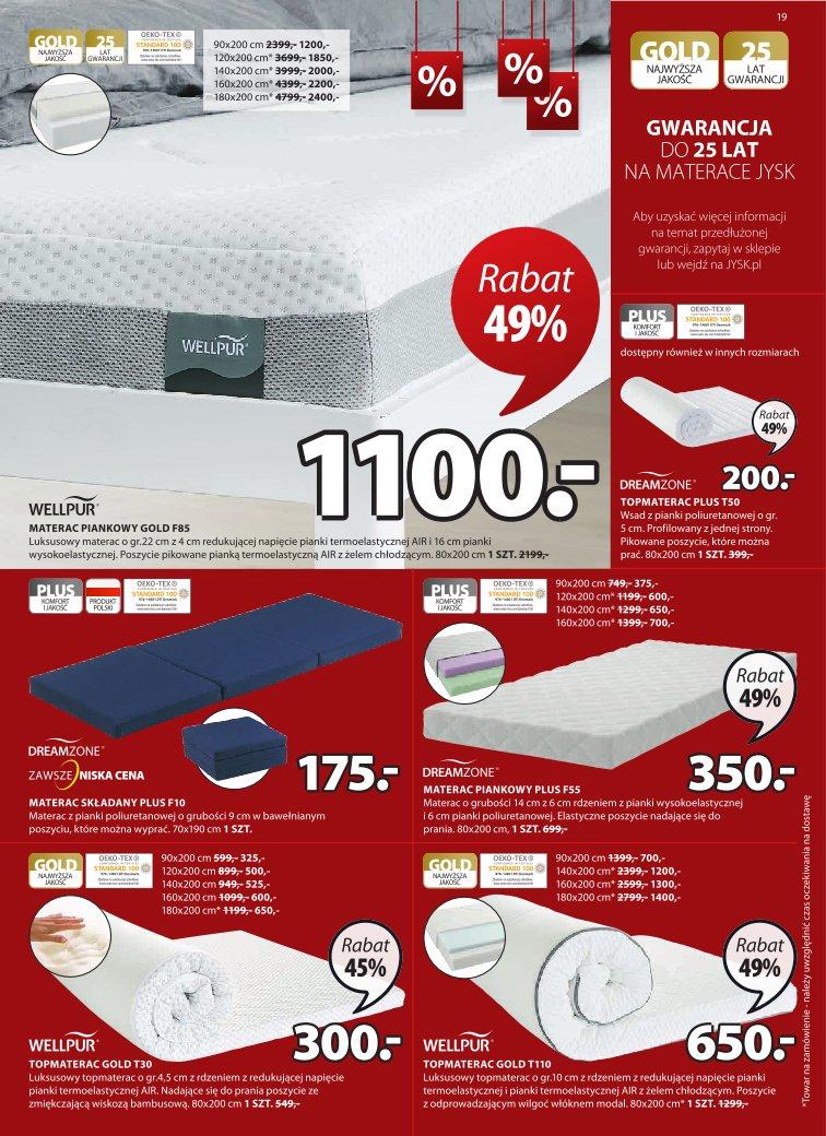 Gazetka promocyjna Jysk str. 19