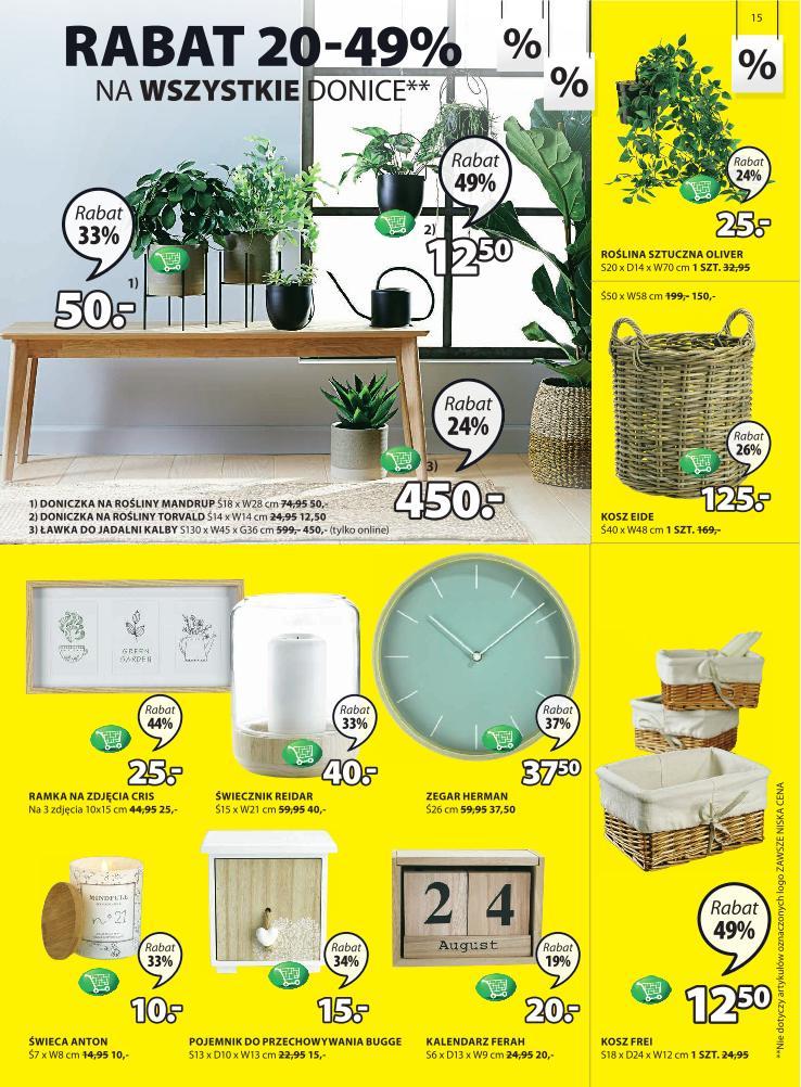 Gazetka promocyjna Jysk str. 15