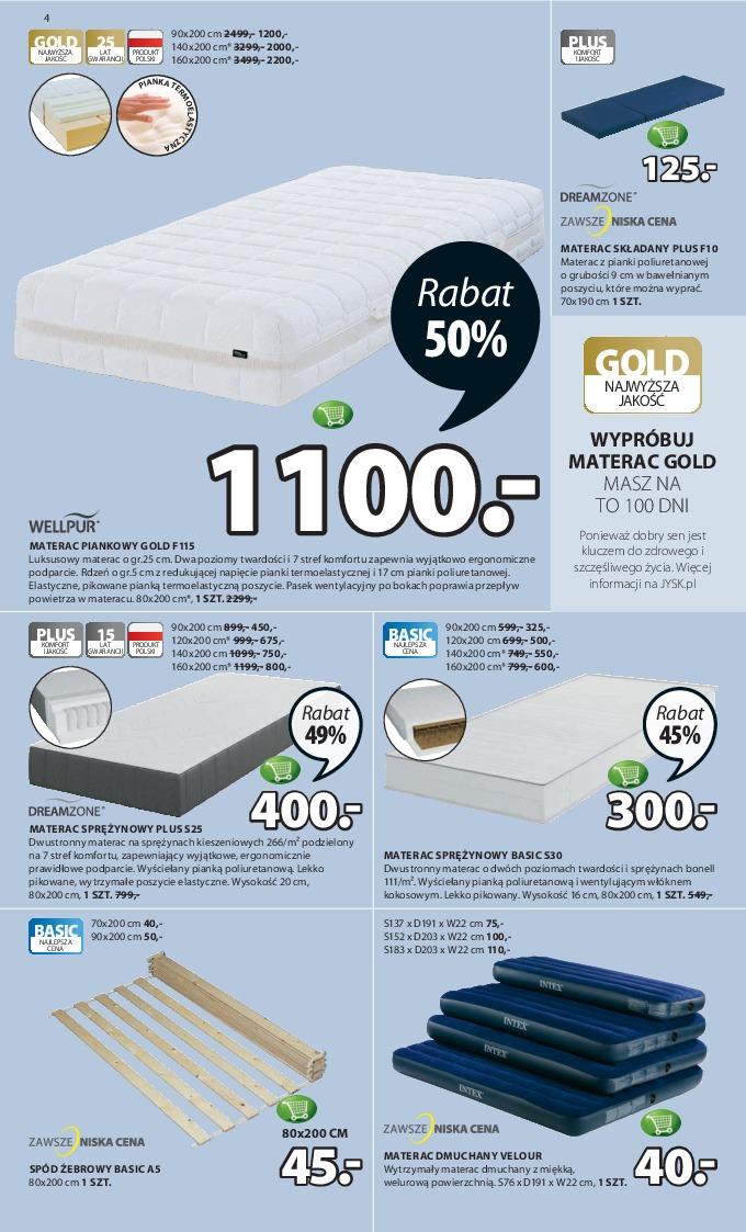 Gazetka promocyjna Jysk str. 4