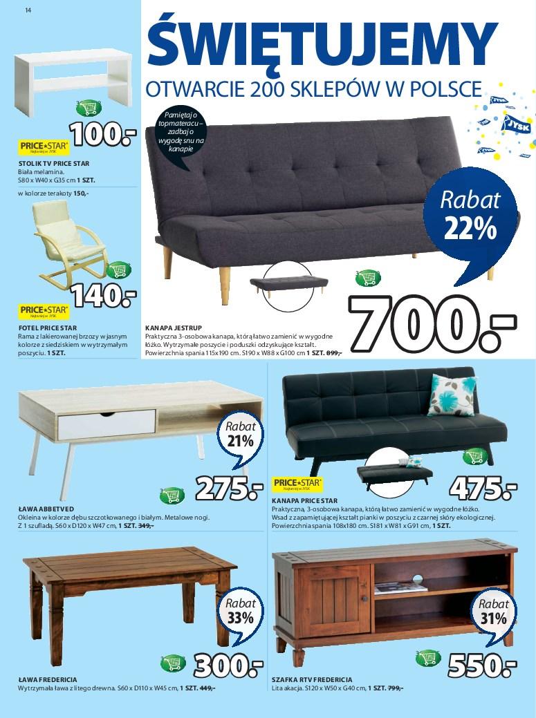 Gazetka promocyjna Jysk str. 14
