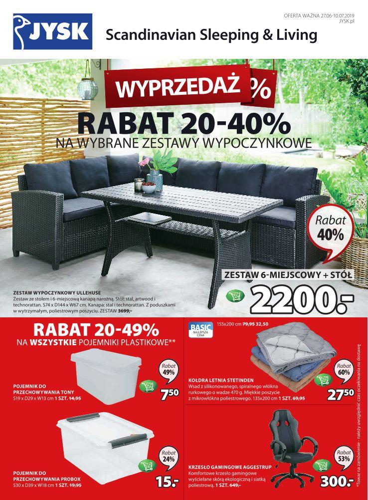 Gazetka promocyjna Jysk str. 1