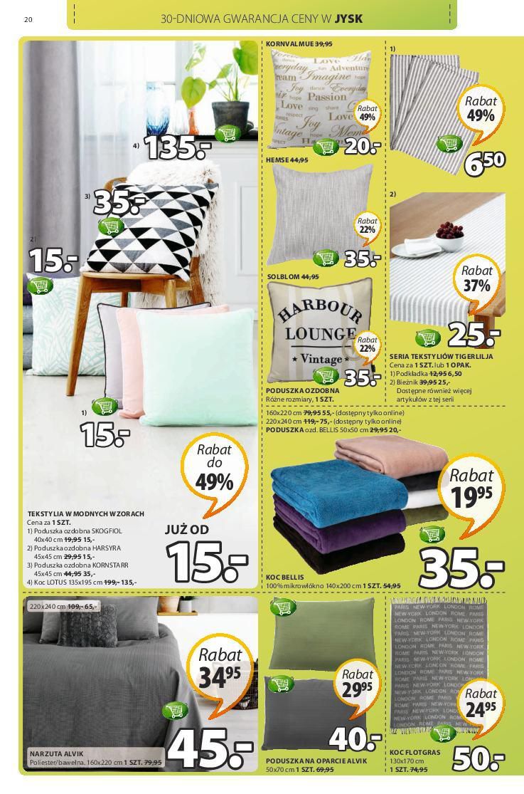Gazetka promocyjna Jysk str. 20