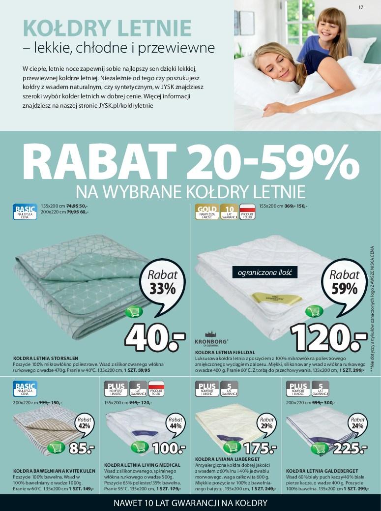 Gazetka promocyjna Jysk str. 17