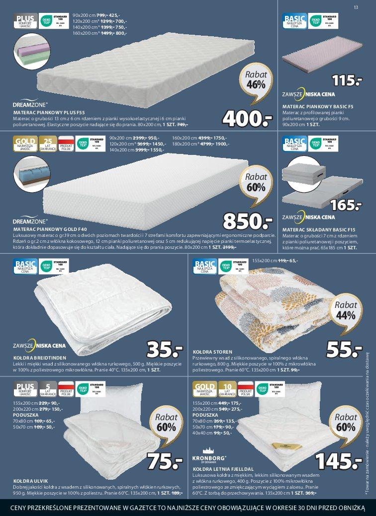 Gazetka promocyjna Jysk str. 13
