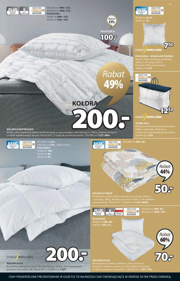 Gazetka promocyjna Jysk str. 13