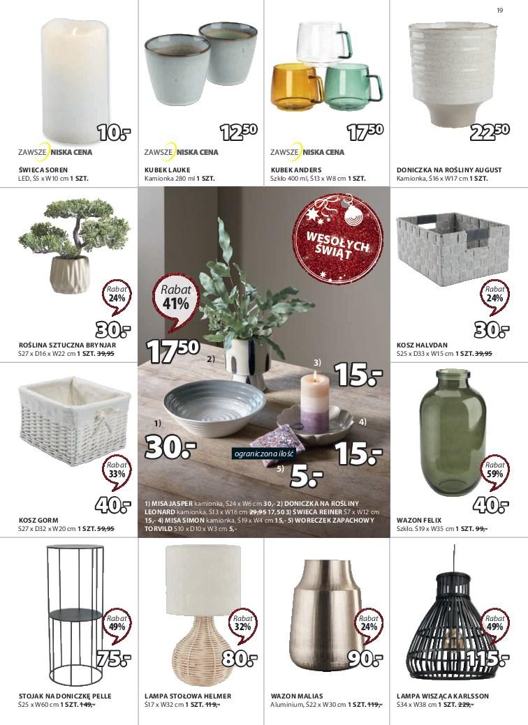 Gazetka promocyjna Jysk str. 19