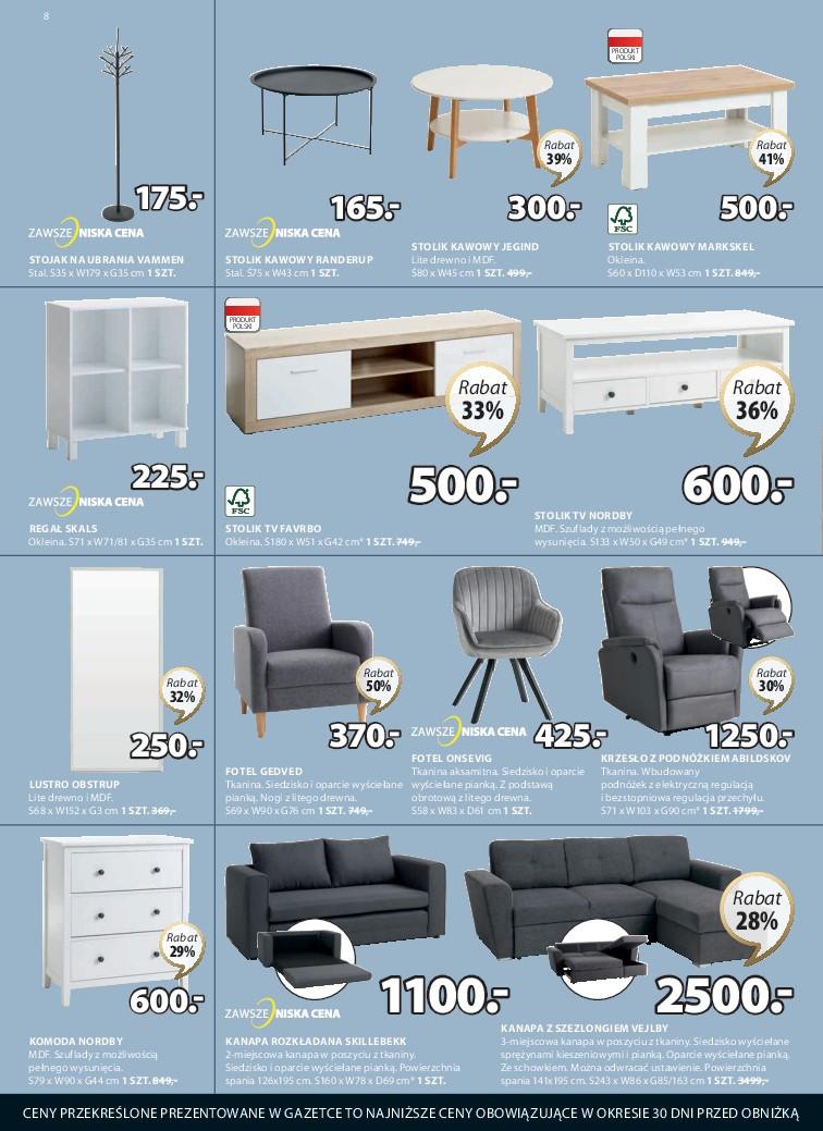 Gazetka promocyjna Jysk str. 8