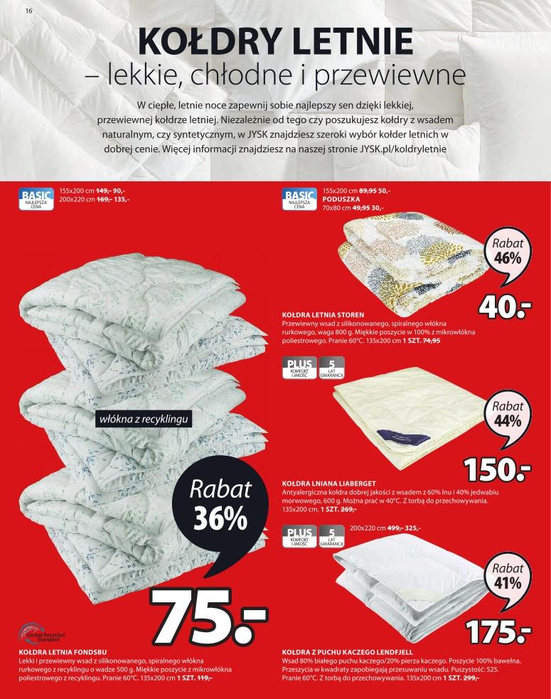 Gazetka promocyjna Jysk str. 16